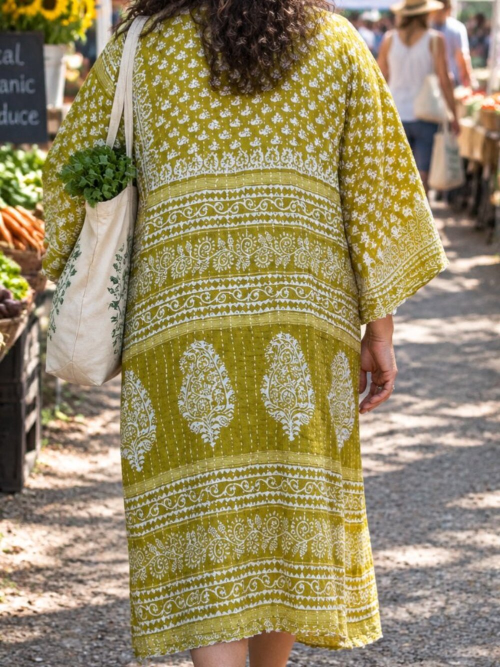 Reversible Kimono Robe - Picture 5 of 5